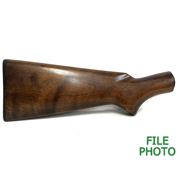 Butt Stock Assembly - Late Variation - Walnut - Plain - 16, 20 & 28 Gauge - Bishop Butt Stock Assembly - Late Variation - Walnut - Plain - 16, 20 & 28 Gauge - Bishop